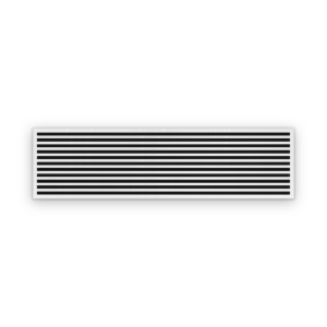 Airvian 84x22 linear slot diffuser, 11 slots