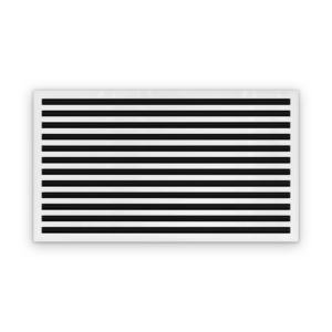 Airvian 42x24 linear slot diffuser, 12 slots