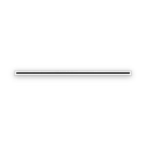 Airvian 84x2 linear slot diffuser, 1 slot