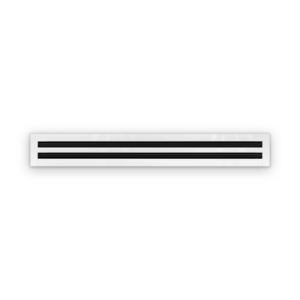 Airvian 38x4 linear slot diffuser, 2 slots