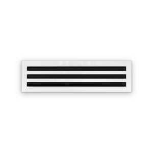 Airvian 24x6 linear slot diffuser, 3 slots