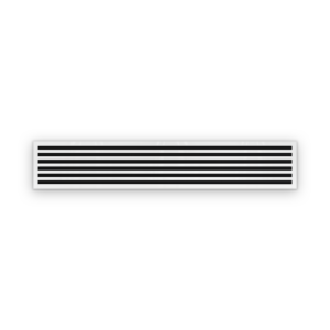 Airvian 72x12 linear slot diffuser, 6 slots