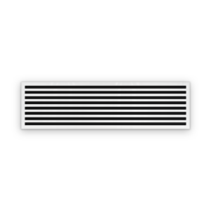 Airvian 60x16 linear slot diffuser, 8 slots